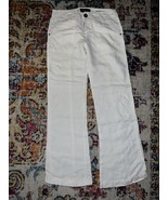 Sanctuary Womens Peace White Linen Casual Pants Size 26 - $30.00