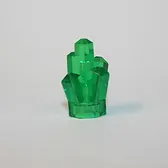 CStore Clear Crystal Emerald Green Kryptonite Piece Minifigure Custom Toys - $3.50