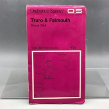 Vintage Ordnance Survey Maps Truro &amp; Falmouth Sheet 204 - £8.55 GBP