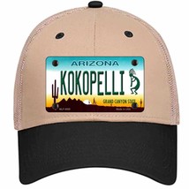 Arizona Kokopelli Novelty Khaki Mesh License Plate Hat - £23.17 GBP