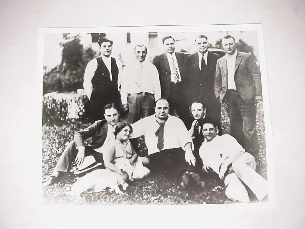Al Capone Family photograph 8x10 Black &amp; White - $10.09