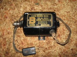 Vintage Best Built Sewing Machine Motor 1/20 HP Works with Mount &amp; Wired... - £11.99 GBP