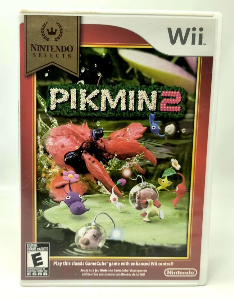 Pikmin 2 Nintendo Wii Nintendo Selects Case Manual Disc - $27.59