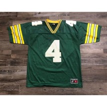 Vintage Logo Athletic Brett Favre Green Bay Packers NFL Mens Large Jersey - $30.64