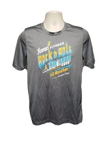 2013 XSport Fitness Rock n Roll Chicago 1/2 Marathon Adult M Gray Jersey - $19.80