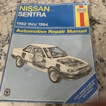1982-1994 Nissan Sentra Haynes Automotive Repair Manual #72050 Book - $9.89