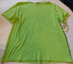 Tommy Bahama Men&#39;s Short Sleeve T Shirt Size L large Lime Green TB62300 NWT - £22.69 GBP
