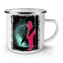 Human Surf Cosmos NEW Enamel Tea Mug 10 oz | Wellcoda - £20.53 GBP