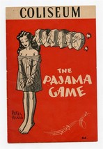  The Pajama Game Program Coliseum London England 1955 Max Wall Joy Nichols - $15.84