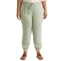 MSRP $145 Ralph Lauren Womens Side-Stripe Sweatpants Ranch Sage Green Size 16 - £34.65 GBP