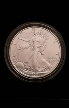 2021 Uncirculated Burnished American Silver Eagle Type II  - £79.08 GBP