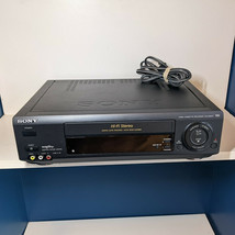 SONY SLV-685HF 4-Head VCR - No Remote or Cables - FOR PARTS ONLY!!! - £15.91 GBP