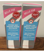 2 x First Aid Beauty Hello Fab Coconut Skin Smoothie Priming Moisturizer... - £37.26 GBP