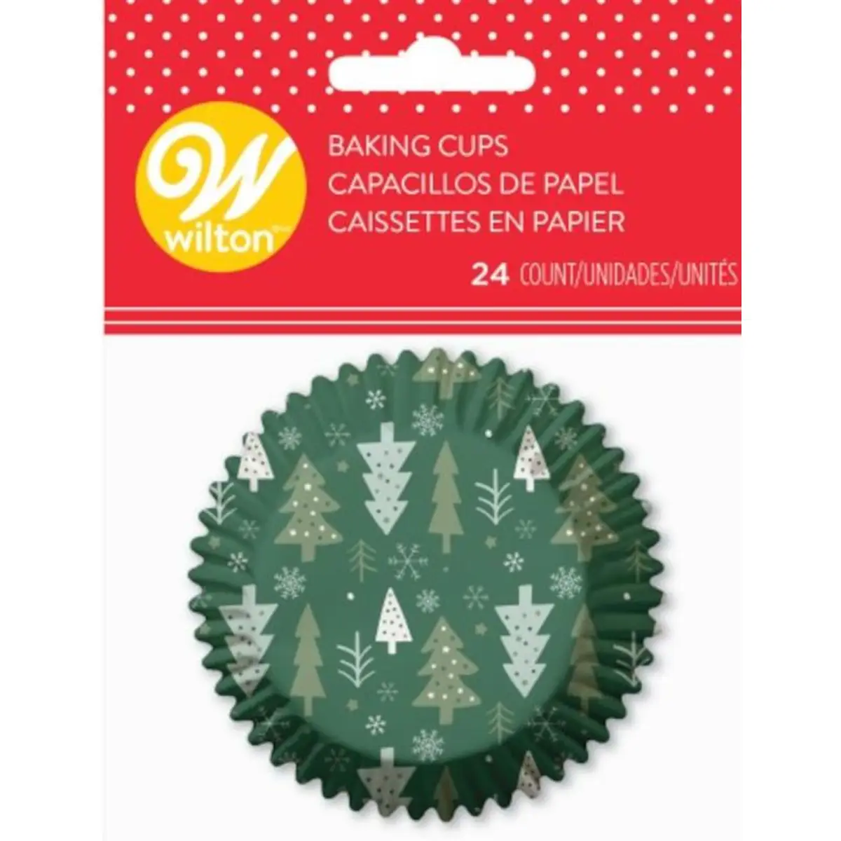 Wilton Xmas Trees Std Baking Cup 24 Count - €14,12 EUR