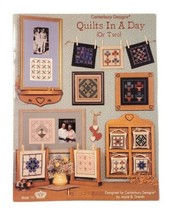 Canterbury Designs Quilts In A Day Or Two Counted Cross Stitch Pattern #70 Vguc - $4.99