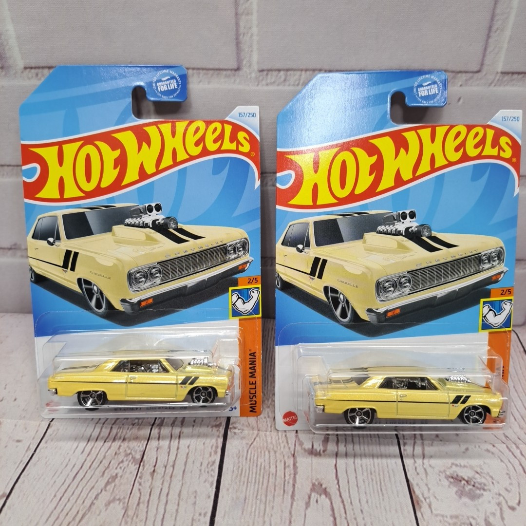 Lot Of 2, Hot Wheels 2024 Mainline Case N &#39;64 Chevy Chevelle SS - $7.84