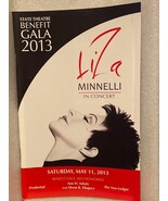 State Theatre Benefit Gala 2013 LIZA MINNELLI Gala Book *Pre-Owned* lll1 - $246.15 MXN