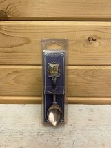 Spoon Dutch Import Silver Plated Wildflowers Massachusetts Original Box ... - $14.98