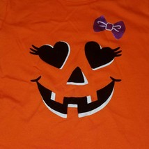 NWT Jack-O-Lantern Halloween Shirt Toddler 2T Orange Black Pumpkin Purpl... - $8.38