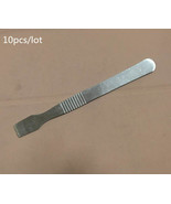 10x Polished Metal Spudger Pry Open Tool Tin Scraping Knife iPhone Table... - £6.18 GBP