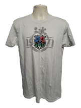 Authentic Disney Parks 1971 Adult Large Gray TShirt - £11.68 GBP