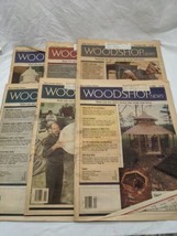 Lot Of (6) 1990/91 Woodshop News Magazines March And August-December - £62.29 GBP