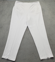 Greg Norman Golf Pants Women XL White Solid Stretch Shaping Fit Moisture... - €25,45 EUR