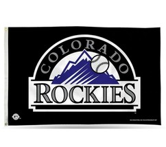 Colorado Rockies Flag 3x5ft Banner Polyester Baseball World Series rockies005 - £12.58 GBP