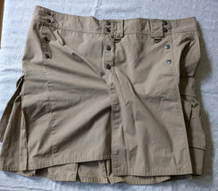 5.11 511 Tactical Series Men&#39;s Khaki Badlands Brown Commando Cargo Kilt Skirt 38 - $48.37