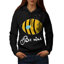 Wellcoda Bee Mine Pun Joke Funny Womens Hoodie,  Casual Hooded Sweatshirt - £29.12 GBP