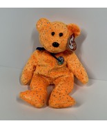 DECADE, Ty Beanie Baby Bear, Orange, MWMT retired 2003 8&quot; Bear Plush NEW - $13.37 CAD