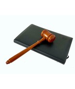 Solid Wood Judge&#39;s Gavel, Maple, 10.5&quot; Lng, 3&quot; Wide Head, Never Used, Ga... - $391.97 MXN