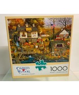 1000 Piece Puzzle Charles Wysocki - Buffalo -Olde Bucks County Pre-Owned - £12.54 GBP