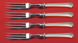 Chippendale by Towle Sterling Silver Fruit Fork Set 4-Piece Custom  6&quot; H... - $276.21