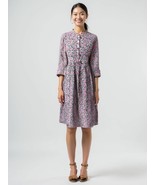 Indian Hand block Print Cotton Summer Boho Long Maxi Dress,Midi Dress,Su... - $44.99