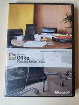 Microsoft Office Standard Edition 2003 disc key manual as is msft corpor... - $7.37