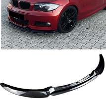 Carbon Fiber Style Front Spoiler Splitter Lip fits BMW 1 Series E82 M 2007-2013 - £156.21 GBP