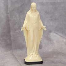 Virgin Mary Our Lady Madonna Mother of Jesus 6&quot; Tall x 2.25&quot; Wide Plastic - £27.32 GBP
