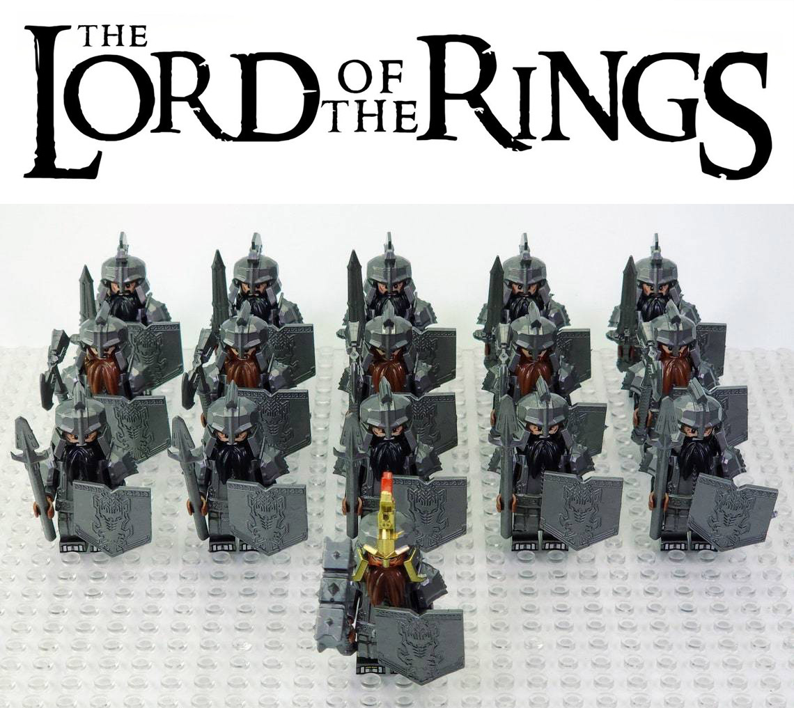 LOTR Custom Iron Hills Dwarf Warriors Army and 50 similar items