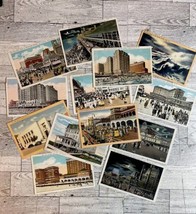 Postcard Lot Atlantic City, NJ Ambassador Hotel-Steel Pier-Board Walk - £9.63 GBP