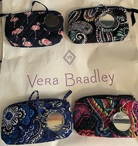 Vera Bradley Mirror Cosmetic Flamingo Fiesta Twilight Paisley &amp; More Nwt - £20.18 GBP