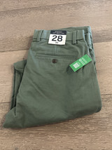 NWT Mens GAP Performance Straight Chino28X30 Green Comfort Stretch Casual NEW - £13.92 GBP