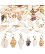 PH PandaHall Shell Pendants Spiral Seashells Craft Charms Cowrie Sea She... - $38.38 CAD
