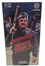 * Death Wish 4: The Crackdown (VHS, 1989) Charles Bronson Movie VGC++ - £40.70 GBP