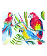 Betsy Drake Three Parrots Place Mat - Set of 4 - €43,32 EUR