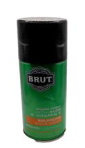 BRUT Balancing Shave Cream Original Fragrance W/Aloe &amp; Vitamin E 11 oz - £23.02 GBP