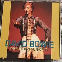 David Bowie Live on 9/5/74 (2 CDs) Wealth &amp; Authority Very Good Soundboard  - £20.04 GBP