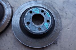 2000-2006 w215 MERCEDES CL500 REAR BRAKE ROTORS PAIR LEFT & RIGHT OEM image 3
