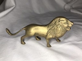 Vintage Bronze Lion Statue - $24.75