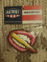 Patriot Patch Co. Hook N Loop Patch-BRAND NEW-SHIPS SAME BUSINESS DAY - £10.88 GBP